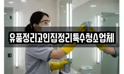 유품정리고인집정리특수청소업체