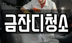 금잔디청소