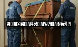 봄이사원룸이사포장이사일반이사유품정리