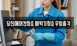 당진에어컨청소 세탁기청소 우렁총각