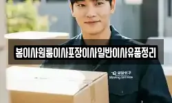 봄이사원룸이사포장이사일반이사유품정리