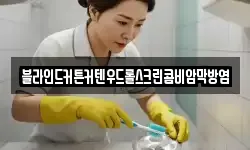 블라인드커튼커텐우드롤스크린콤비암막방염