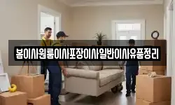 충남 부여군 세도면 이사,용달이사,포장이사,원룸이사,보관이사