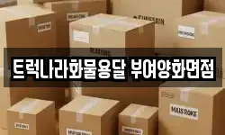트럭나라화물용달 부여양화면점