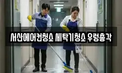 서산에어컨청소 세탁기청소 우렁총각
