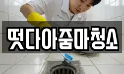 떳다아줌마청소