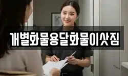 개별화물용달화물이삿짐