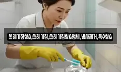쓰레기집청소,쓰레기집,쓰레기집청소업체,냄새제거,특수청소