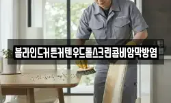 블라인드커튼커텐우드롤스크린콤비암막방염