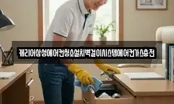 캐리어삼성에어컨청소설치벽걸이시스템에어컨가스충전