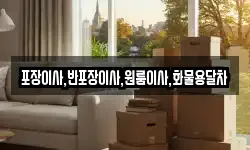 포장이사,반포장이사,원룸이사,화물용달차
