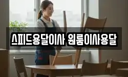 스피드용달이사 원룸이사용달