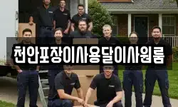 천안포장이사용달이사원룸