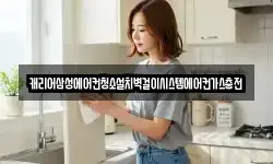 캐리어삼성에어컨청소설치벽걸이시스템에어컨가스충전