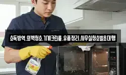 소독방역.외벽청소.기계크린룸.유품정리.사무실청소벌초대행