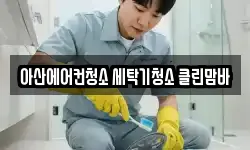 아산에어컨청소 세탁기청소 클린맘바