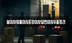 봄이사원룸이사포장이사일반이사유품정리