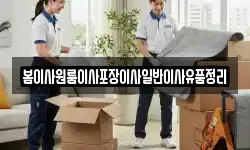 봄이사원룸이사포장이사일반이사유품정리