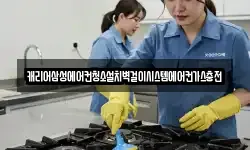 캐리어삼성에어컨청소설치벽걸이시스템에어컨가스충전