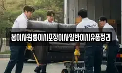 봄이사원룸이사포장이사일반이사유품정리