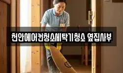 천안에어컨청소세탁기청소 옆집사부