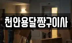 천안용달짱구이사