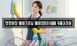 천안아산 에바크리닝 에어컨히터냄새 카롱코리아