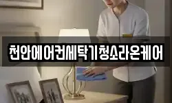 천안에어컨세탁기청소라온케어