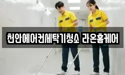 천안에어컨세탁기청소 라온홈케어