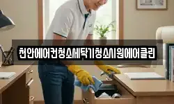 천안에어컨청소세탁기청소시원에어클린