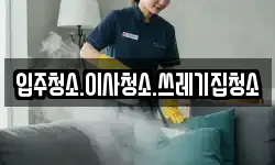입주청소.이사청소.쓰레기집청소