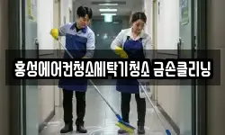 홍성에어컨청소세탁기청소 금손클리닝