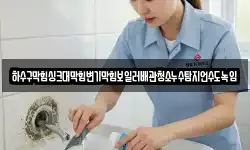 하수구막힘싱크대막힘변기막힘보일러배관청소누수탐지언수도녹임