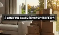 충북 괴산군 칠성면 이사,용달이사,포장이사,원룸이사,보관이사