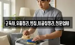 고독사,유품정리,빈집,시골집정리,전문업체