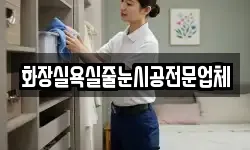 화장실욕실줄눈시공전문업체