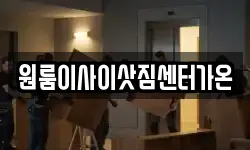 원룸이사이삿짐센터가온