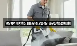 소독방역.외벽청소.기계크린룸.유품정리.사무실청소벌초대행