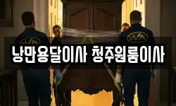 낭만용달이사 청주원룸이사