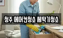 청주 에어컨청소 세탁기청소