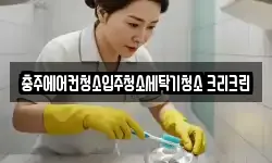 충주에어컨청소입주청소세탁기청소 크리크린
