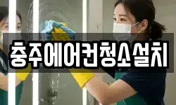 충주에어컨청소설치