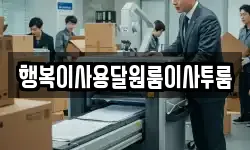 행복이사용달원룸이사투룸