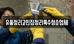 유품정리고인집정리특수청소업체