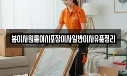 봄이사원룸이사포장이사일반이사유품정리
