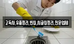 고독사,유품정리,빈집,시골집정리,전문업체