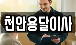 천안용달이사