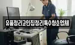 유품정리고인집정리특수청소업체