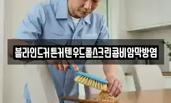 블라인드커튼커텐우드롤스크린콤비암막방염