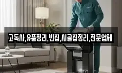 고독사,유품정리,빈집,시골집정리,전문업체